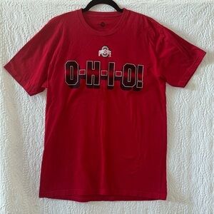Scarlet Gray OSU Buckeyes Apparel Short Sleeve T-Shirt